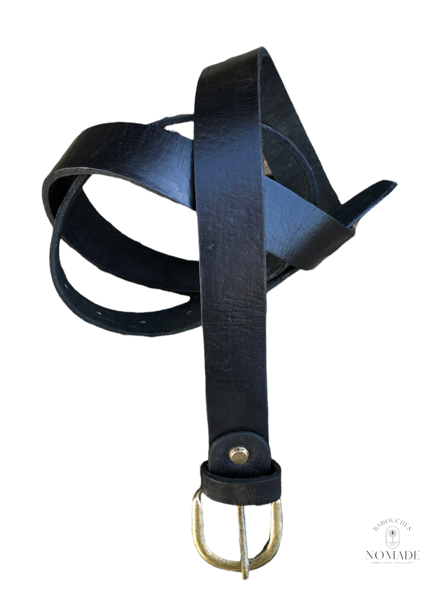ceinture noire vice reglable 3cm