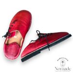 babouches a lacets rouge (9)