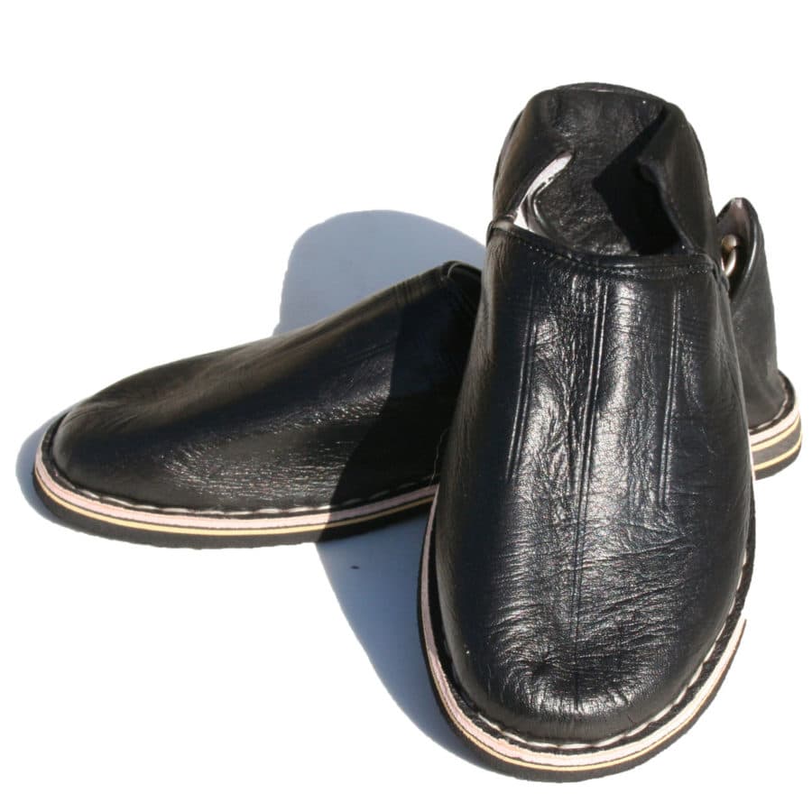 babouches berberes noires 03
