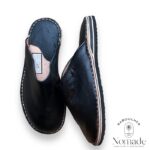 Mules doublées molletonnées noires (3)