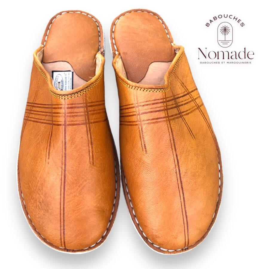 berbères mules hommes cuir (2)