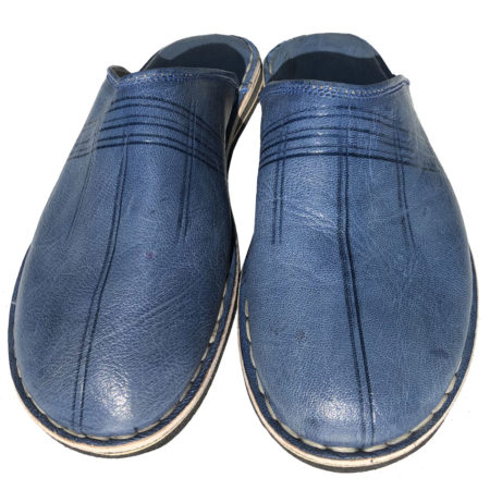 mules blue jeans