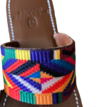tongs femmes cuir massai 2