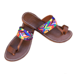 tongs femmes cuir massai 6