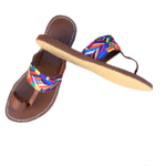 tongs femmes cuir massai 7
