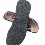 tongs homme cuir marron