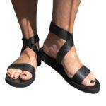 nu pieds femme cuir 1