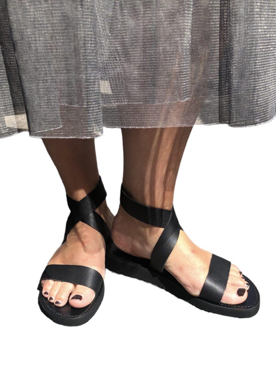 sandale femme cuir