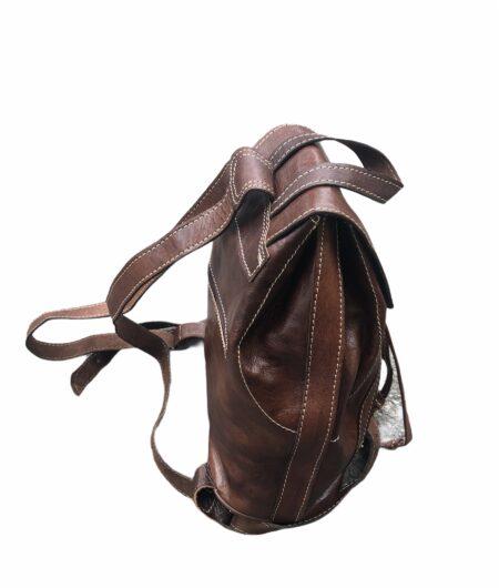 SAC A DOS CUIR D AGNEAU