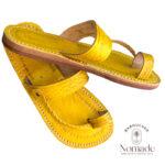 tong jaune cuir ferra 5