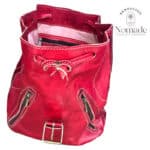 sac a dos double zip rouge(3)