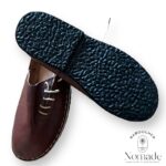 babouches a lacets marron (10)
