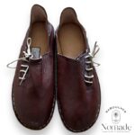 babouches a lacets marron (5)