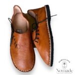 babouches a lacets marron clair (7)