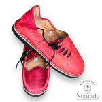 babouches a lacets rouge (11)