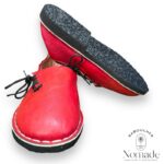 babouches a lacets rouge (5)