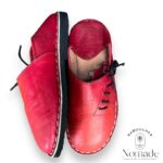 babouches a lacets rouge (7)