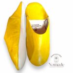 babouches souples jaune (1)