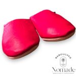 babouches souples rouge (6)