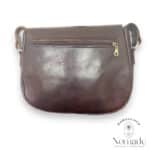 Sac facteur marron cognac