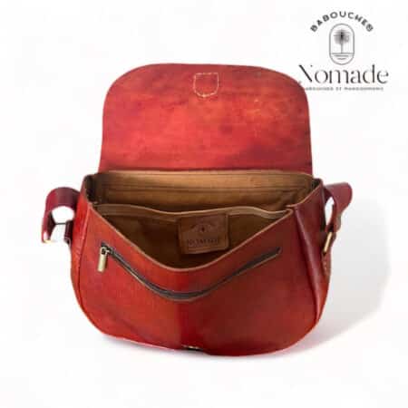 Sac facteur rouge 2