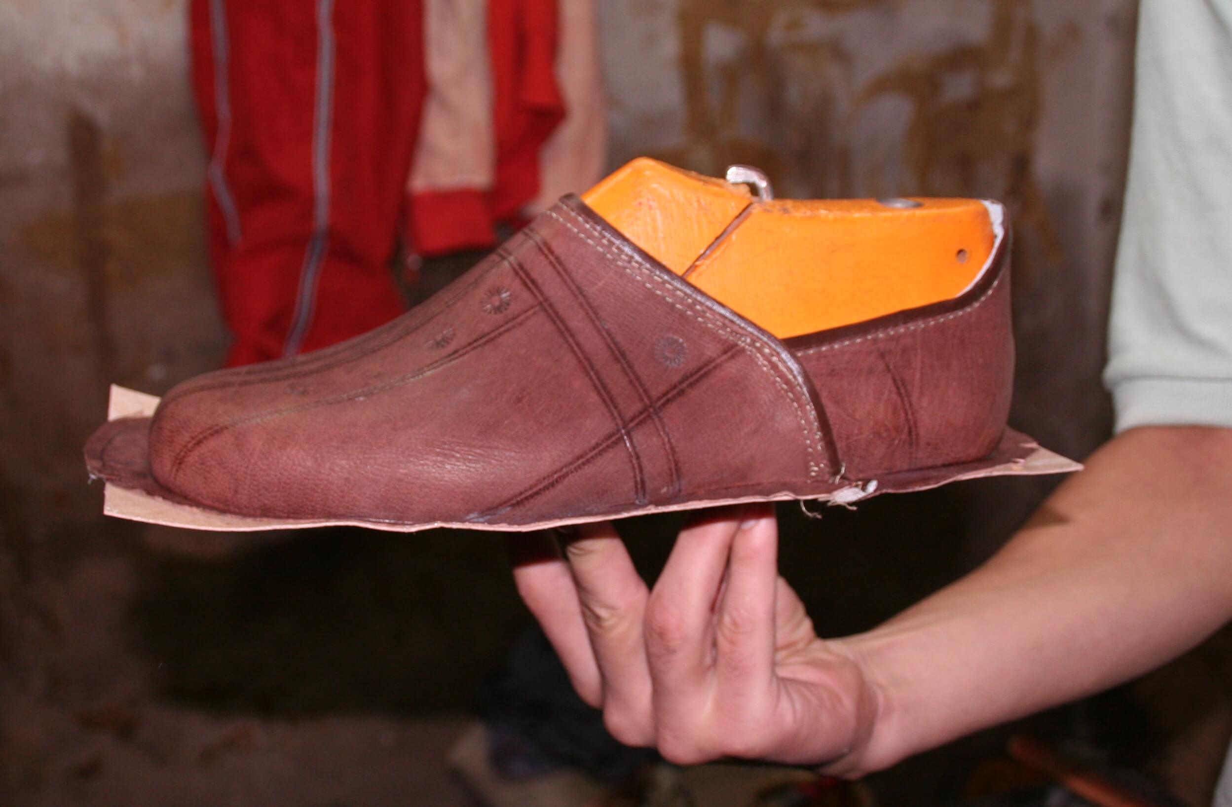 babouches cuir recadree