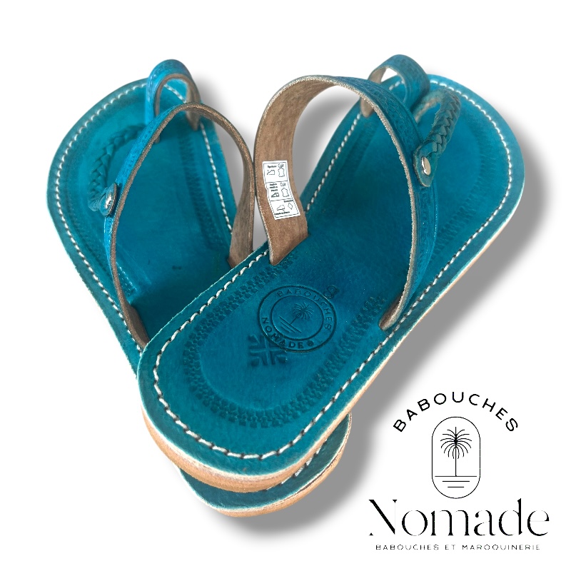 sandale tong ferra turquoise (4)